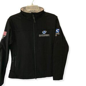 Port Authority Women's L790 Glacier Customized Soft Shell Black Jacket Sz Medium